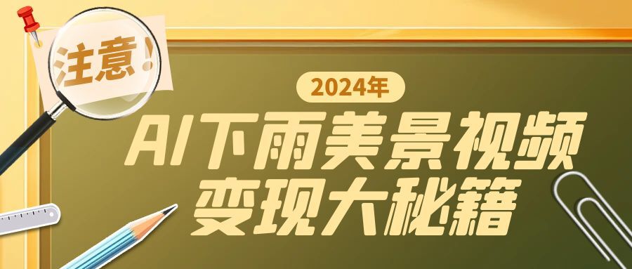 1-358.jpg 一键生成AI下雨美景视频,零基础打造1700万播放神作,手把手教你变现秘籍
